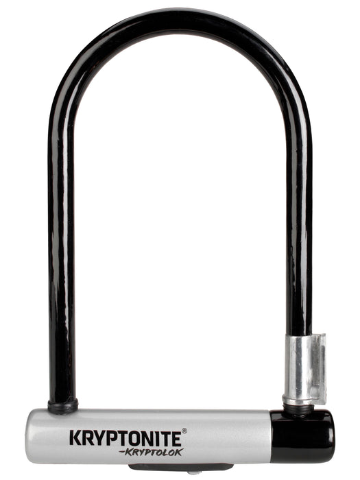 Kryptonite KryptoLok U-Lock - 5 x 9" Keyed Black Includes bracket