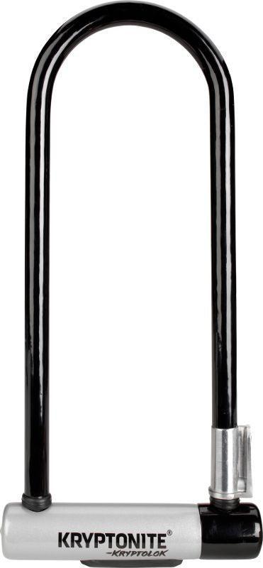Kryptonite KryptoLok U-Lock - 4 x 11.5" Keyed Black Includes bracket
