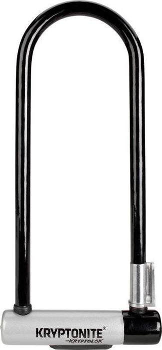 Kryptonite KryptoLok U-Lock - 4 x 11.5" Keyed Black Includes bracket