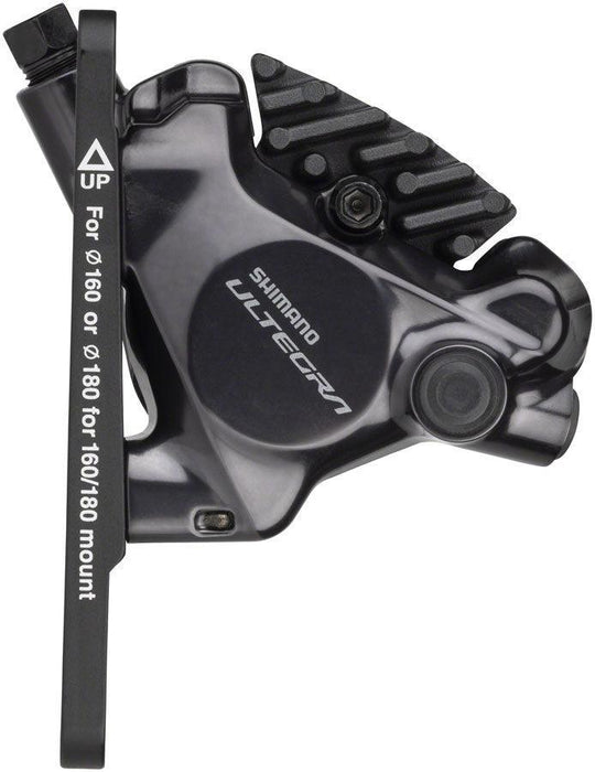 Shimano Ultegra ST-R8170F Di2 Shift/Brake Lever BR-R8170 Hydraulic Disc Brake Caliper - Left/Front 2x Flat Mount BLK