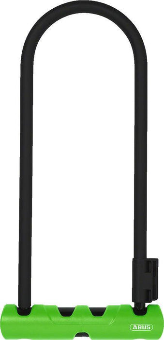 Abus Ultra 410 U-Lock - 11 x 6" SH34 Bracket Black/Green