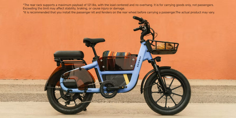 Segway MUXI Pro Cargo Electric Bike