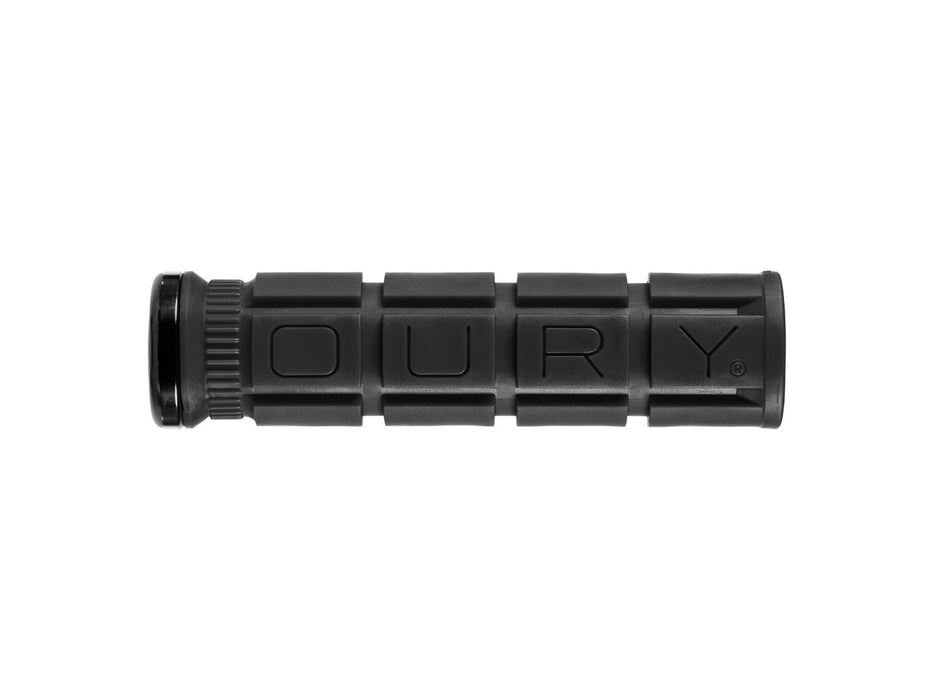 Oury Single-Sided V2 Lock-On Grips - Jet Black
