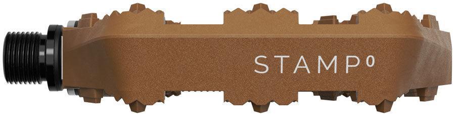 Crankbrothers Stamp 0 Pedals - Platform Composite 9/16" Brown Small