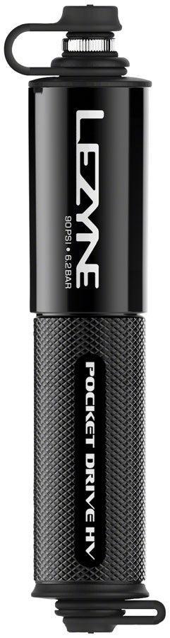 Lezyne Pocket Drive HV Frame Pump - Gloss Black