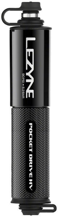 Lezyne Pocket Drive HV Frame Pump - Gloss Black