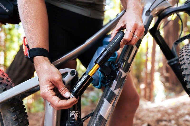 Lezyne Pocket Drive HV Frame Pump - Gloss Black