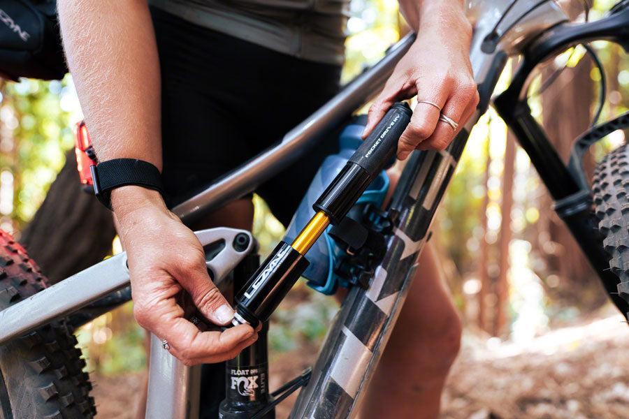 Lezyne Pocket Drive HV Frame Pump - Gloss Black