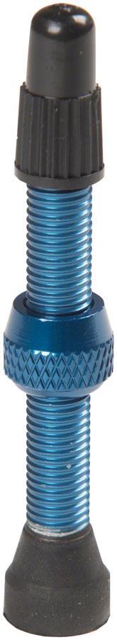 Stan's Alloy Valve Stems - 44mm Pair Blue