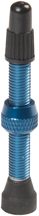 Stans Alloy Valve Stems - 44mm Pair Blue