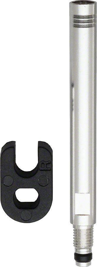 Problem Solvers Presta Valve Extender: Removable Core 50mm Silver