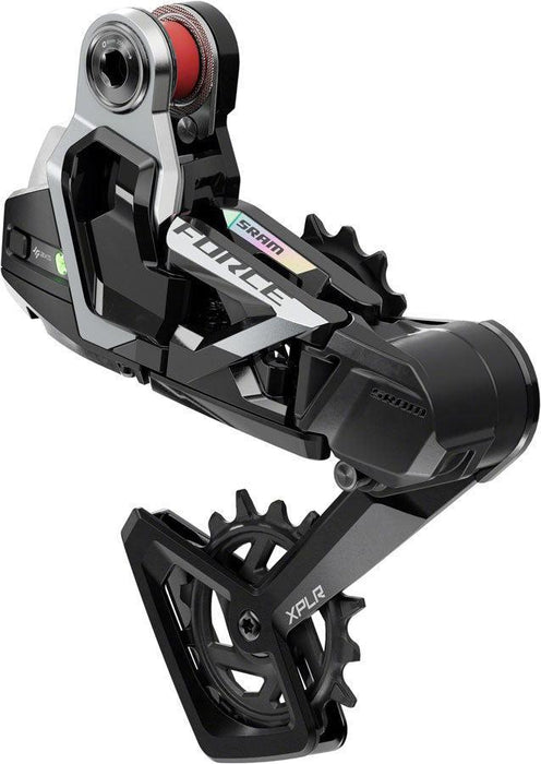 SRAM Force XPLR AXS Rear Derailleur - For Force XPLR 1x 13-Speed 46t Max UDH Hangerless Battery Not Included BLK/Silver E1