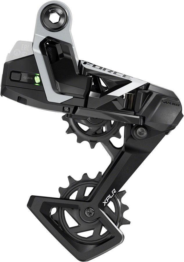 SRAM Force XPLR AXS Rear Derailleur - For Force XPLR 1x 13-Speed 46t Max UDH Hangerless Battery Not Included BLK/Silver E1