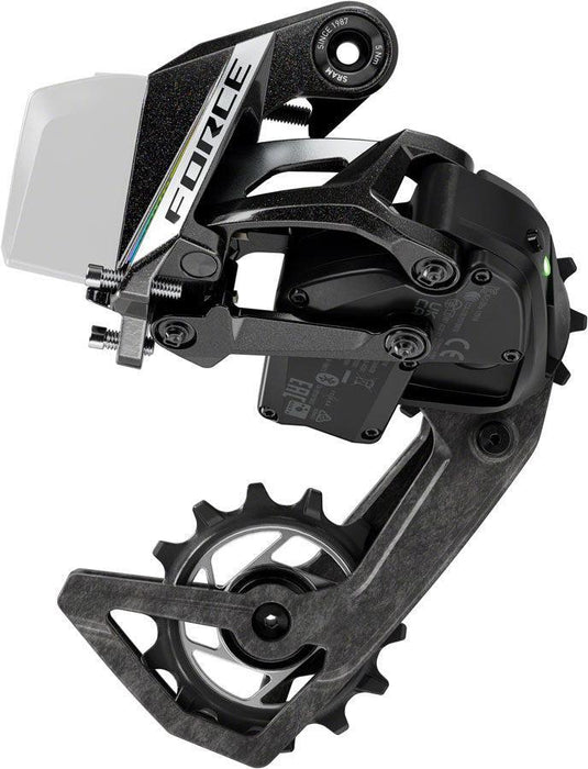 SRAM Force AXS Rear Derailleur - 12-Speed 36t Max Battery Not Included Carbon Cage BLK E1