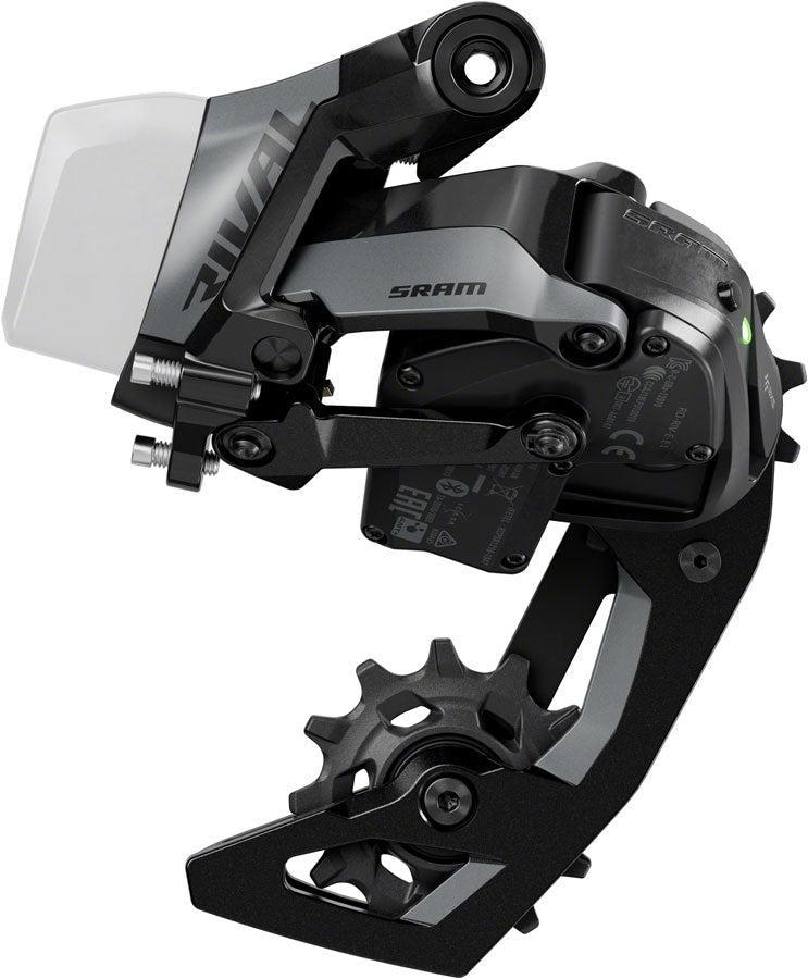SRAM Rival AXS Rear Derailleur - 12-Speed 36t Max Battery Not Included Aluminum Cage BLK E1