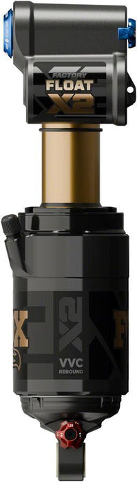 FOX FLOAT X2 Factory Rear Shock - Trunnion Metric 205 x 60 mm 2-Position Lever Kashima Coat
