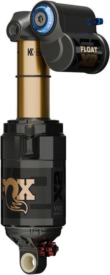 FOX FLOAT X2 Factory Rear Shock - Trunnion Metric 205 x 60 mm 2-Position Lever Kashima Coat