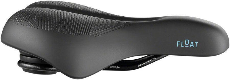 Selle Royal Float Saddle - Steel Black Relaxed