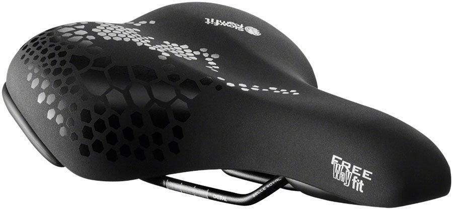Selle Royal Freeway Fit Saddle - Steel Black Moderate