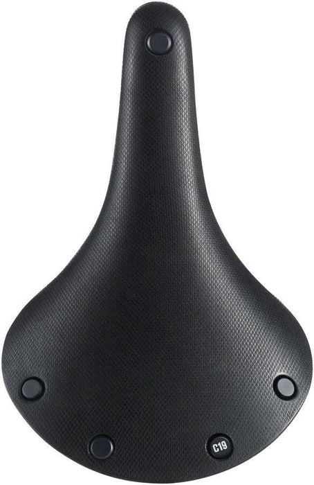 Brooks C19 All Weather Saddle - Steel Black Men's
