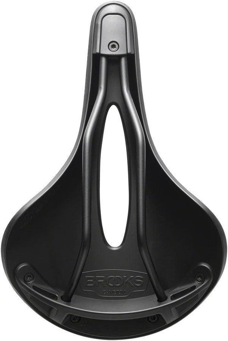 Brooks C19 Carved All Weather Saddle - Steel Black Men's