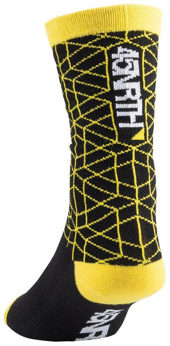 45NRTH Lumi Lightweight Wool Sock - Yellow Small
