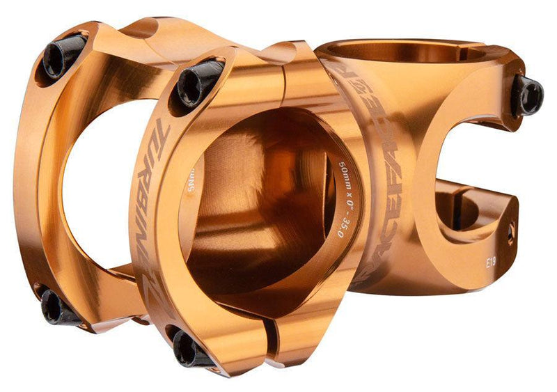 RaceFace Turbine R 35 Stem - 40mm 35mm Clamp +/-0 1 1/8" Kashmoney Gold