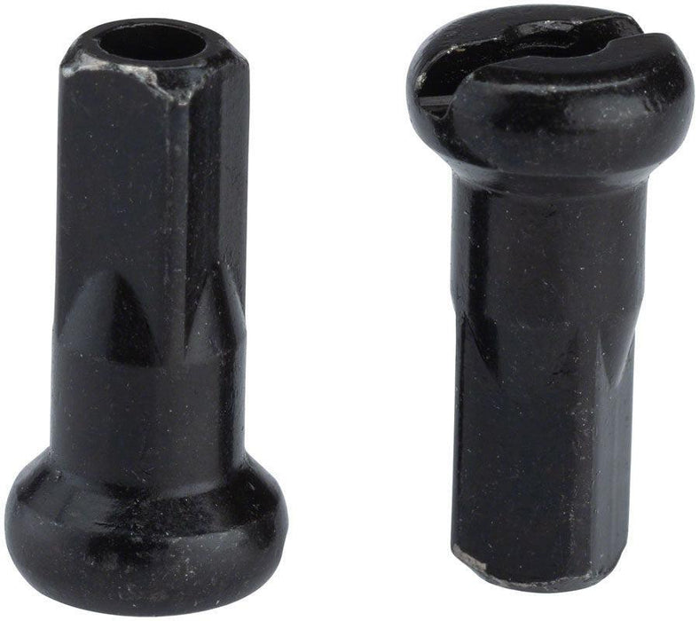DT Swiss Standard Brass Nipples: 2.34 x 14.5mm Black Box of 100