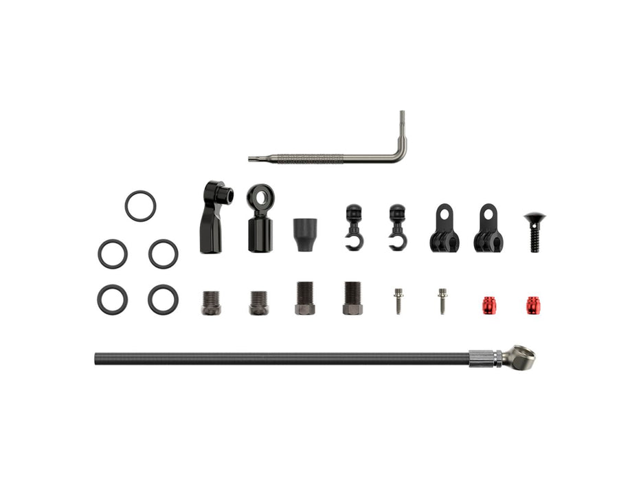 SRAM Disc Brake Hose Kit - Flat Mount Beveled Banjo 2000mm