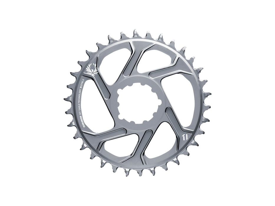 SRAM Eagle X-SYNC 2 Direct Mount Chainring - 34t Direct Mount 3mm Offset For Boost Lunar/Polar Grey