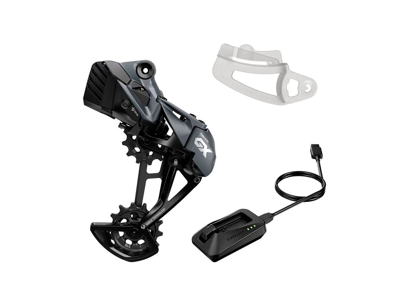 SRAM GX Eagle AXS Upgrade Kit - Compatible any SRAM Eagle Ecosystem Cassettes Crank Arms BLK A1