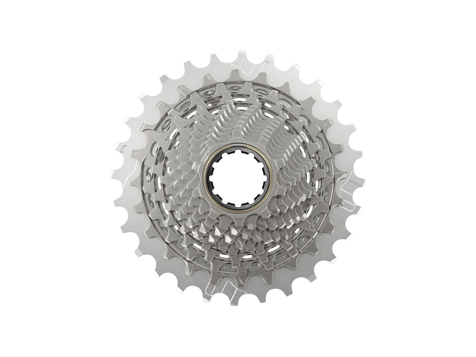 SRAM RED XG-1290 Cassette - 12-Speed 10-28t For XDR Driver Body Silver E1