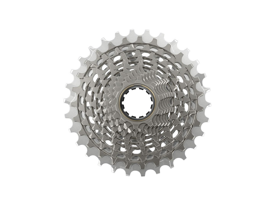 SRAM RED XG-1290 Cassette - 12-Speed 10-30t For XDR Driver Body Silver E1
