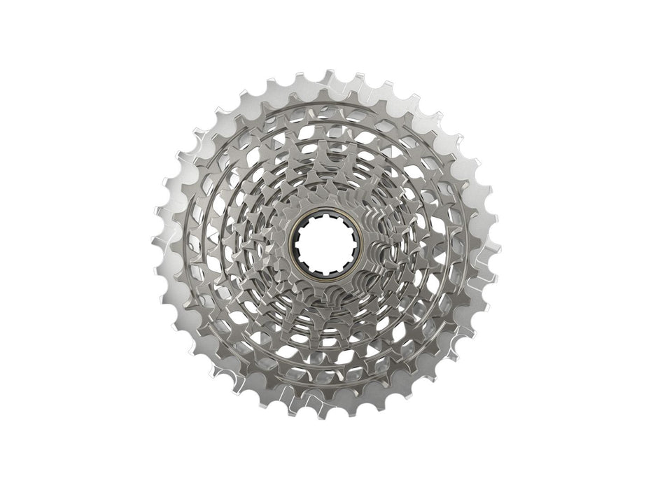 SRAM RED XG-1290 Cassette - 12-Speed 10-36t For XDR Driver Body Silver E1