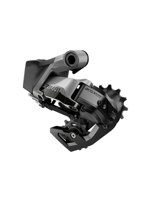 SRAM Rival eTap AXS Rear Derailleur - 12-Speed Medium Cage Battery Sold Separately BLK D1