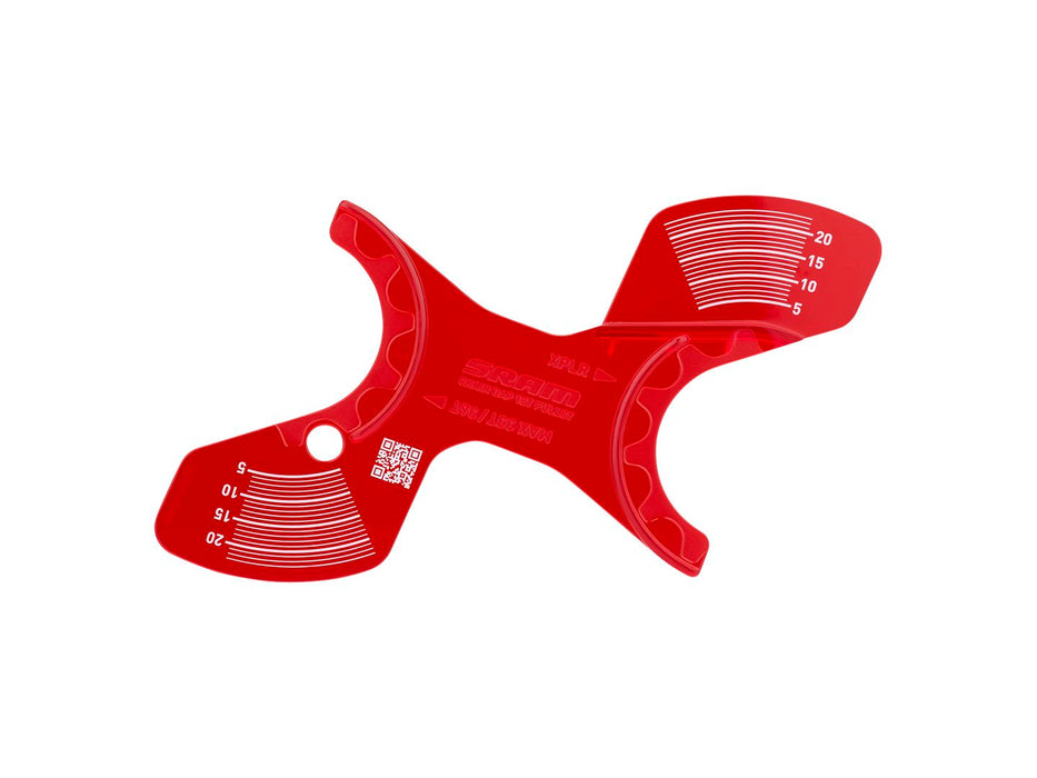 SRAM Rear Derailleur Chaingap Adjustment Gauge - Fits All Eagle eTap AXS Cassettes 26-44t