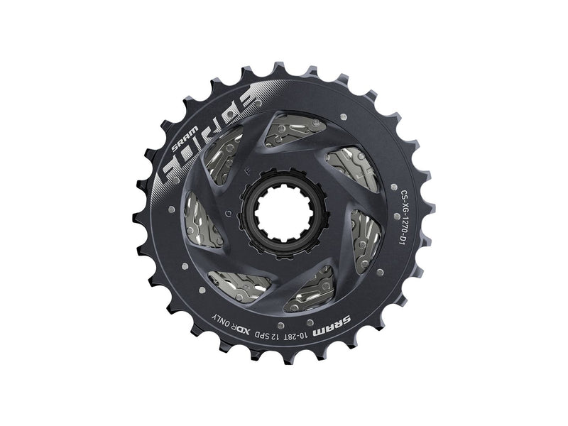SRAM XG-1270 12-Speed 10-28t Silver Cassette