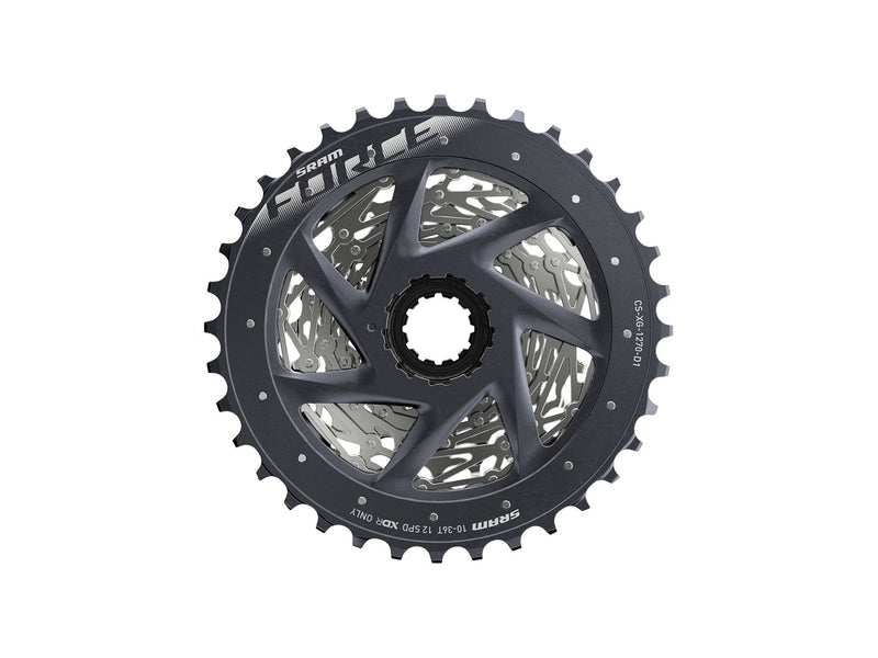 SRAM XG-1270 12-Speed 10-36t Silver Cassette