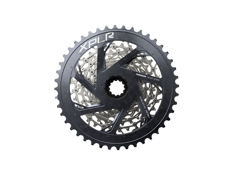 SRAM XPLR XG-1271 Cassette - 12-Speed 10-44t Silver For XDR Driver Body D1