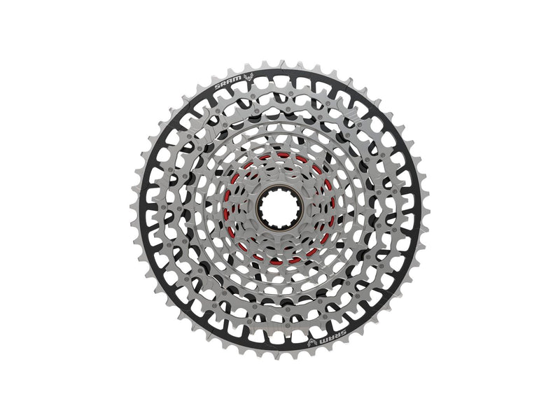SRAM XX Eagle T-Type XS-1297 Cassette - 12-Speed 10-52t For XD Driver Silver/BLK