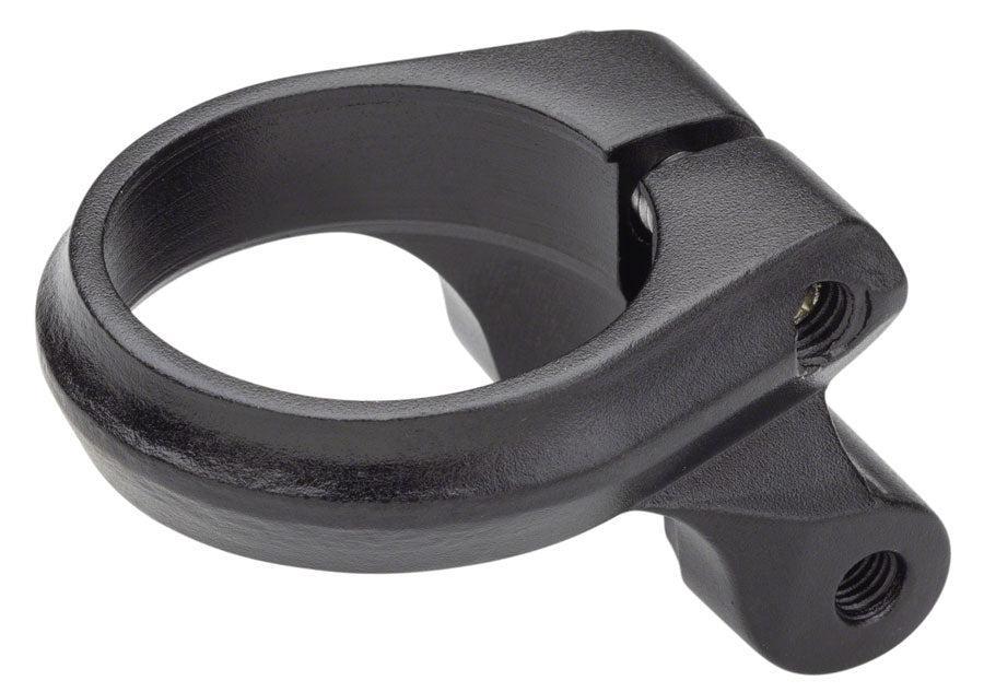 Problem Solvers Seatpost Clamp - 34.9mm Bolt-On Black w/ Rack Mounts
