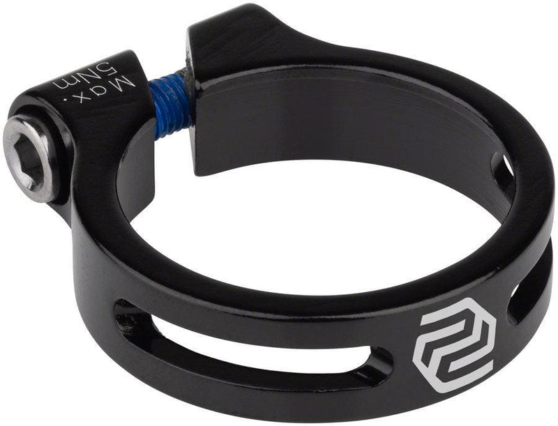 Promax MX-112C Seatpost Clamp - 34.9mm Bolt-On Black