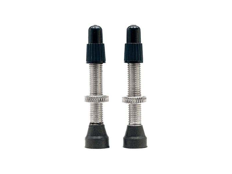 Stan's Tubeless Universal Valve Stems - Brass Regular Pair
