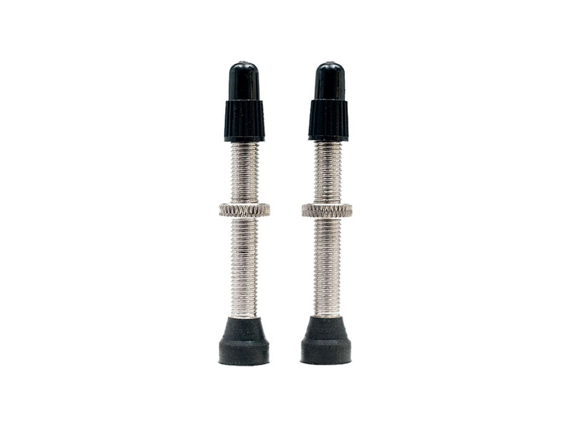 Stan's Tubeless Universal Valve Stems - Brass Medium Pair