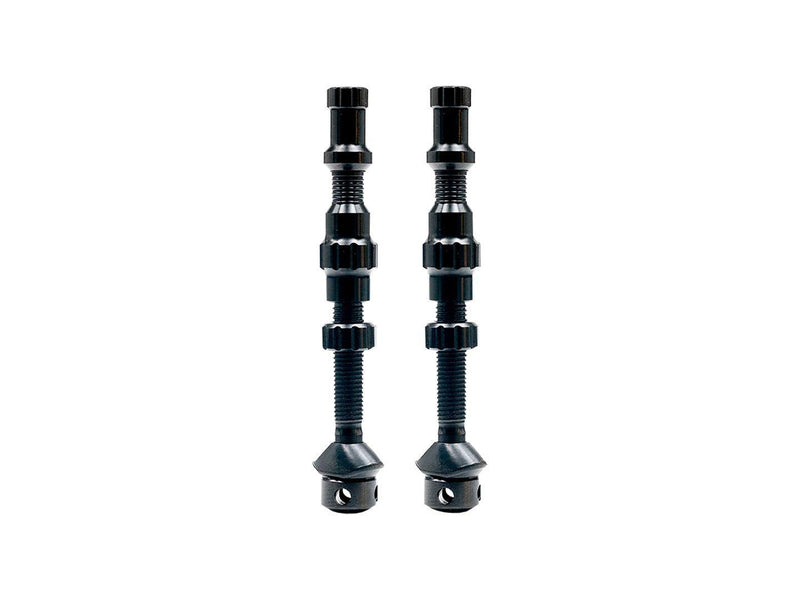 Stan's Tubeless Exo-Core Valve Stems - Alloy Medium Black Pair