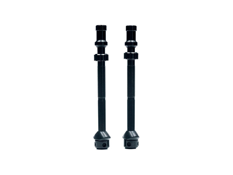 Stan's Tubeless Universal+ Valve Stems - Alloy Extra Tall Black Pair