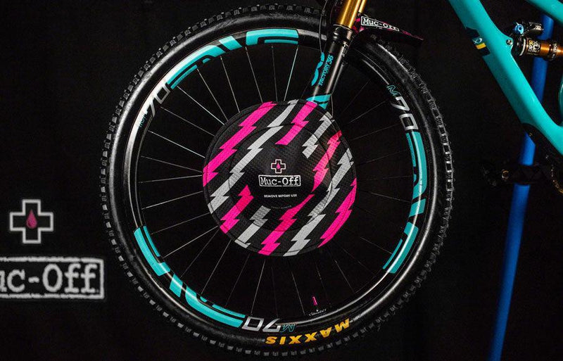 Muc-Off Disc Brake Covers Black/Pink