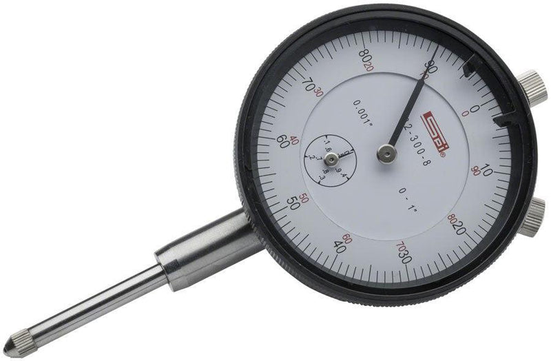 FOX Tooling Kit - Dial Indicator 1" Measuring Range 0.001" Graduation 3/8" Stem Diameter