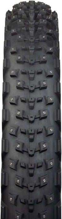 45NRTH Dillinger 4 Tire - 27.5 x 4.0 Tubeless Folding Tan 60 TPI 168 Large Concave Carbide Aluminum Studs