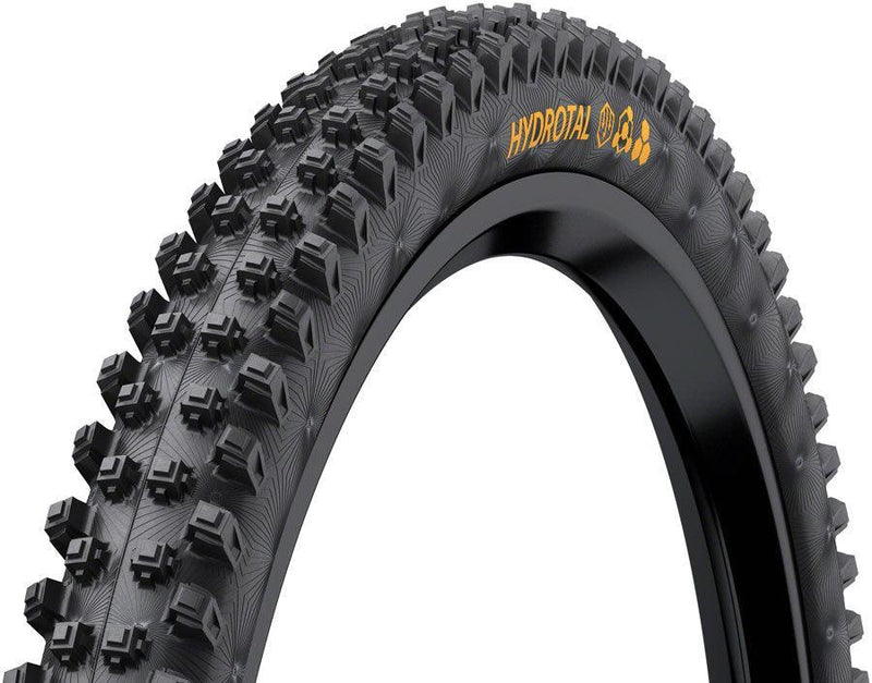 Continental Hydrotal Tire - 27.5 x 2.40 Tubeless Folding BLK SuperSoft Downhill Casing E25